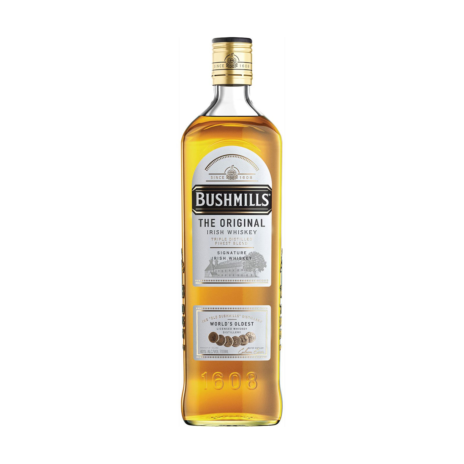 BUSHMILLS ORIGINAL IRISH WHISKY 0.7 LT